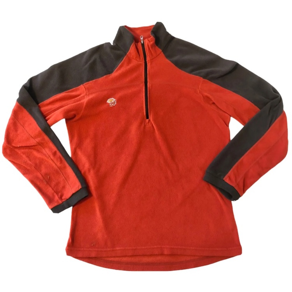 Mountain Hardware Half Zip Fleece Pullover Top Mens’ with flaw, Size Medium